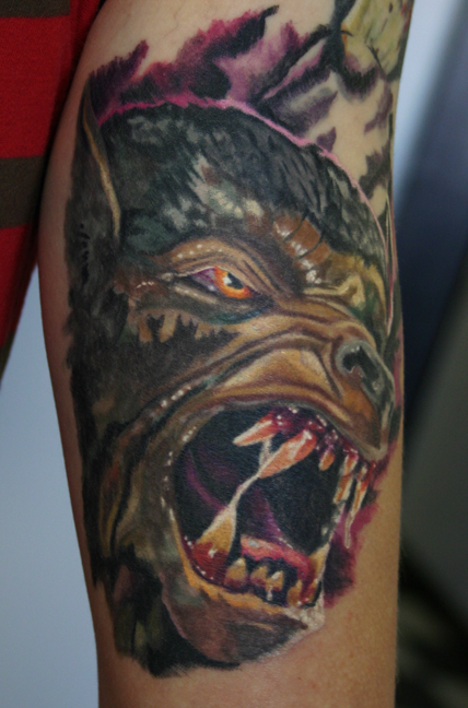 werewolf tattoo. Tattoo Andy - Werewolf