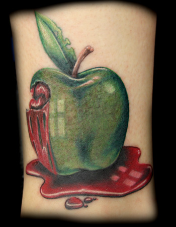 the Mac then perhaps getting an Apple logo tattoo isn't such a bad idea.