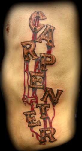 Keyword Galleries Color Tattoos Lettering Tattoos Custom Tattoos