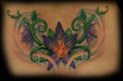Jesse Rix - Flower Power. Keyword Galleries: Color Tattoos, Flower Tattoos, 