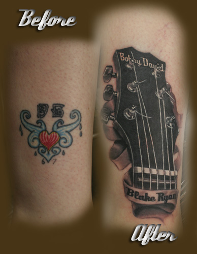  of the whole guitar 3 hrs Keyword Galleries Black and Gray Tattoos 