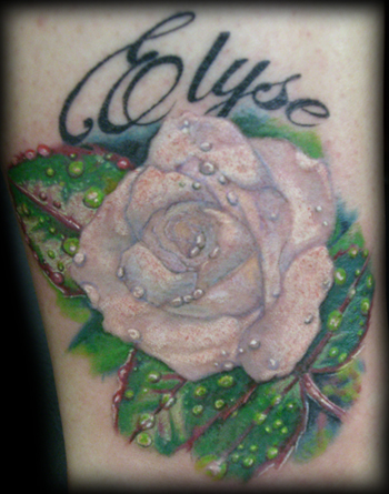 Rose Tatoos on Galleries Color Tattoos Flower Tattoos Realistic Tattoos Custom