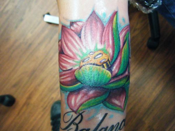 Lotus flower tattoo Tattoo Design Thumbnail