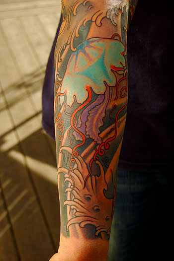 Comments jellyfish Keyword Galleries Traditional Japanese Tattoos