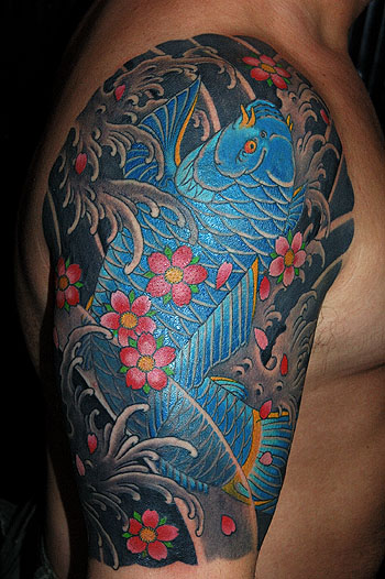 japanese maple tattoo. Japanese Koi Fish Tattoos,
