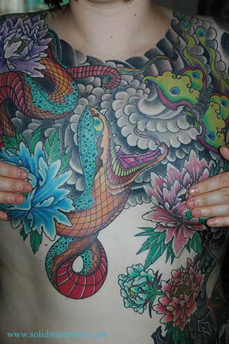 August 19, 2008 by masami @ gemini tattoo. Asian Tattoos