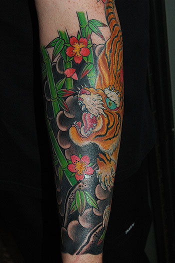 Keyword Galleries Traditional Japanese Tattoos Nature Animal Tiger Tattoos