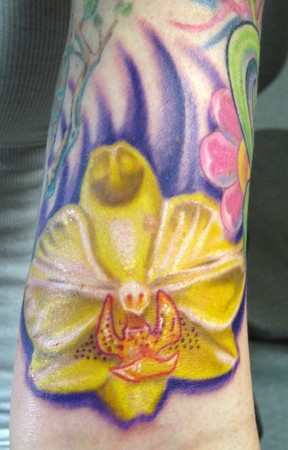 orchid tattoo designs. Barb wire tattoo designs,