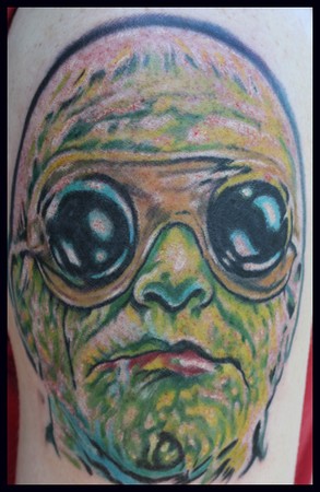 Shockwaves zombie tattoo. click to view large image
