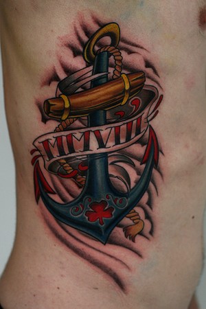 anchor tattoos for girls