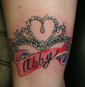 Princess Tiara tattoo. heart crown tattoo and all about my tiara obsession,