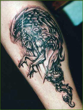 Fallen Angel Tattoo