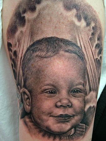 tattoos of clouds. Baby Tattoo