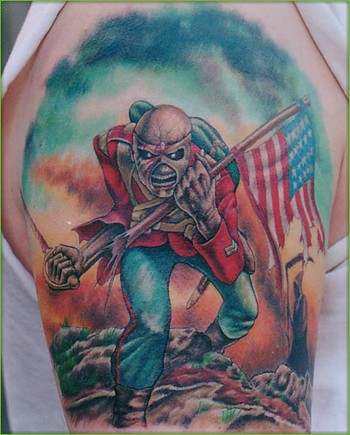 Patriotic tattoos