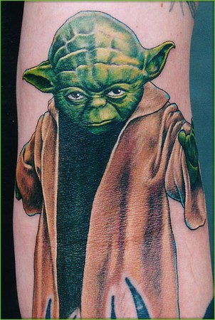 Looking for unique Color tattoos Tattoos Yoda Tattoo