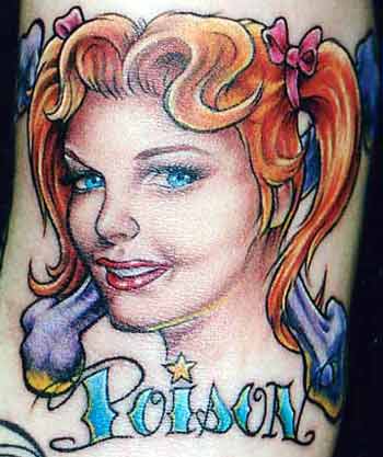 Looking for unique Color tattoos Tattoos? Poison Pin Up