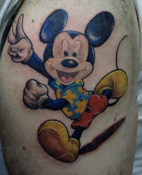 Tattoos - mickey mouse · click to view large image