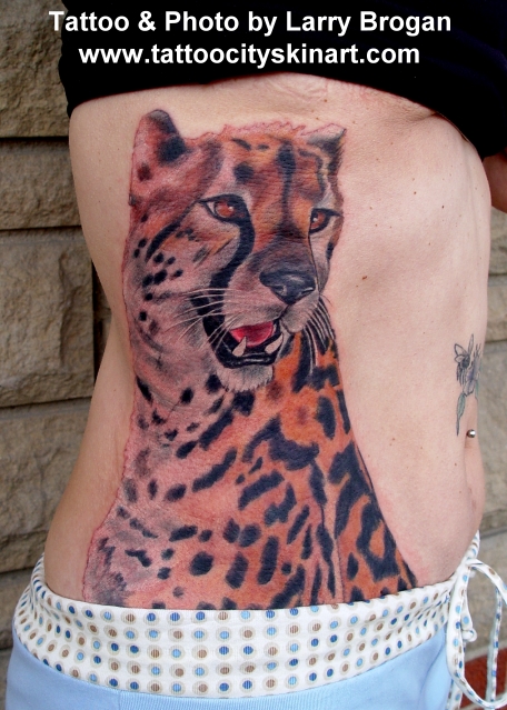 cheetah tattoo. Brogan - Fast as a Cheetah