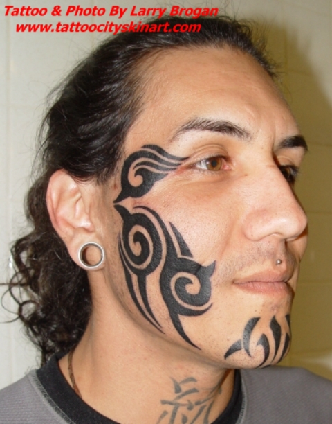 Though some are fairly universal, such as a teardrop tattooed near the eye