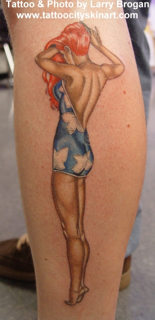 Realistic Tattoos Vargas Pinup