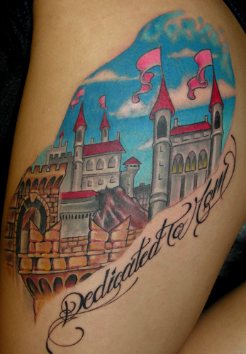 Looking for unique Fantasy tattoos Tattoos Castle click to view large image