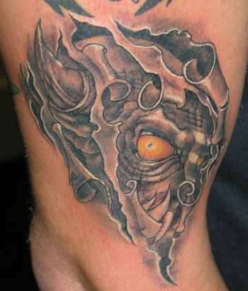 [Demonic] Tattoos come in a wide variety of styles, sizes, and colors.