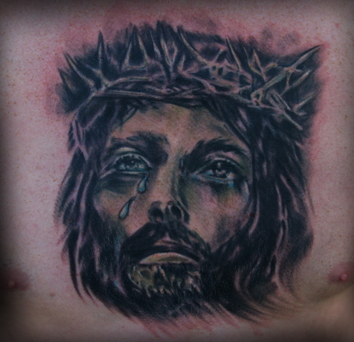 tattoos of jesus hands. Religious Jesus Tattoos