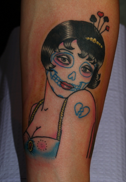 Keyword Galleries: Color Tattoos, Pin Up Tattoos, New School Tattoos,