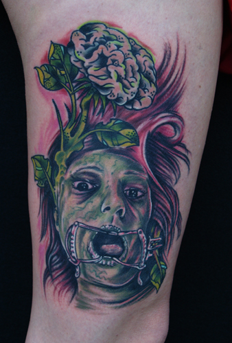John Garancheski III - plant brain woman. Keyword Galleries: Color Tattoos, 