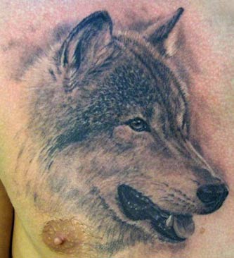 tattoo wolf. Sergey Rikhter - Wolf Tattoo