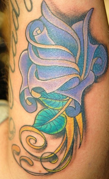 Blue Rose Tattoos