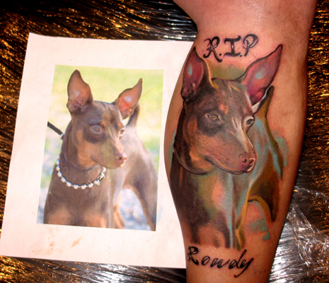 Brian Murphy - In MEMORY Large Image. Keyword Galleries: Portrait Tattoos,