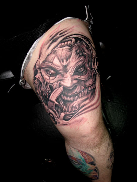 evil skull tattoo. Skull Tattoos, Evil