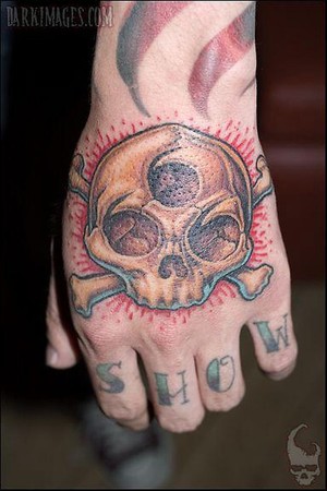 Looking for unique Tim Kern Tattoos Hand Skull Tattoo