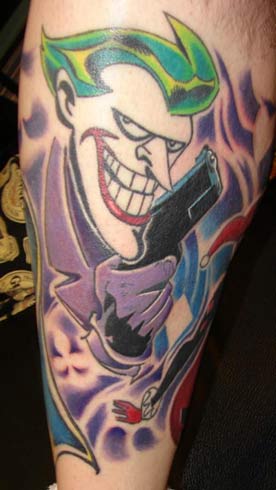 Batman Tattoos on Off The Map Tattoo   Tattoos   Timmy B   Batman Villians