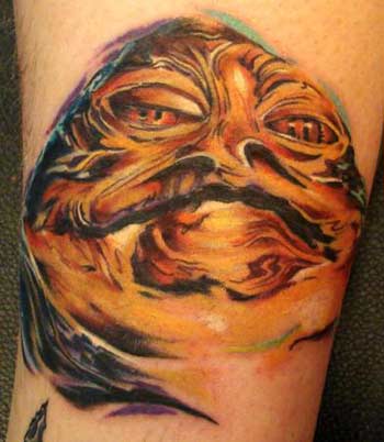 Looking for unique Timmy B Tattoos Jabba the Hutt click to view large image