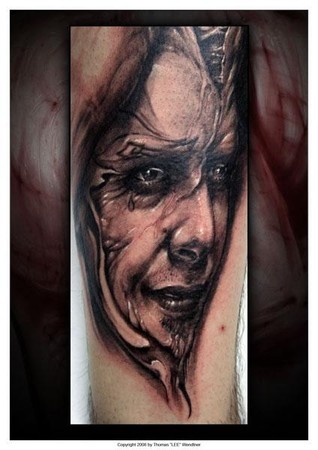 Tommy Lee Wendtner Tattoos Cologne, Nordrhein-Westfalen. Creepy Self 