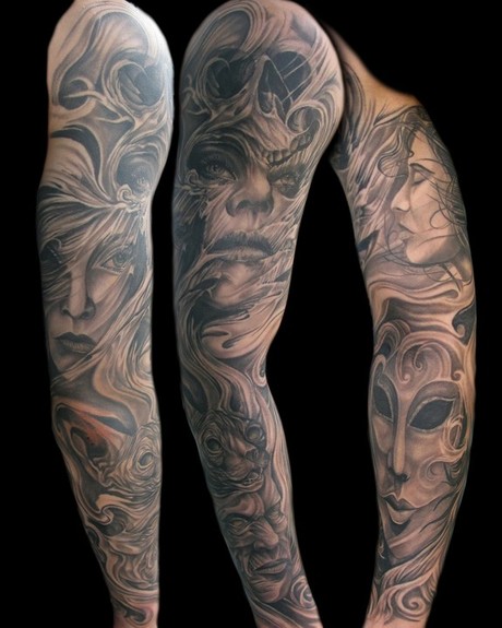 Skull Tattoos On Arm. Skull tattoos,