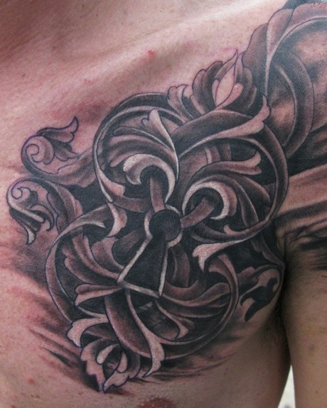 Tony Mancia @ All or Nothing Tattoo Smyrna, GA. my take on the locket and 