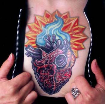 sacred heart tattoos. Mike Cole - Sacred Heart