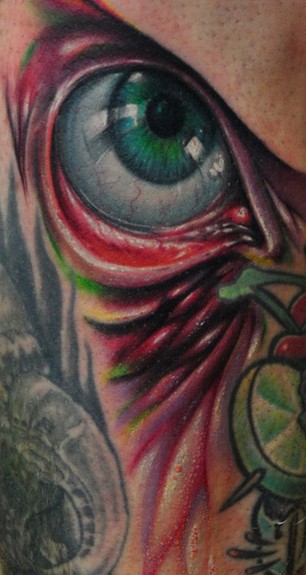 Color Eye Tattoos