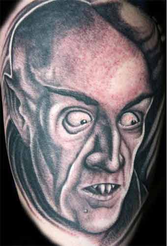 Mario Bell - Vampire Large Image. Keyword Galleries: Black and Gray Tattoos, 