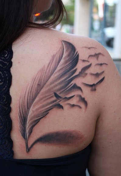 tattoo feather. Tattoos? feather tattoo