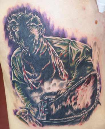 Movie Horror Tattoos, Custom Tattoos, Movie Tattoos, Evil Death Tattoos