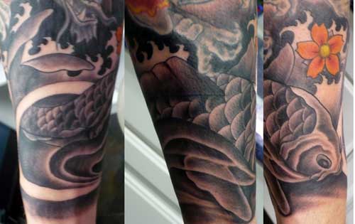 Black Japanese Tattoos.