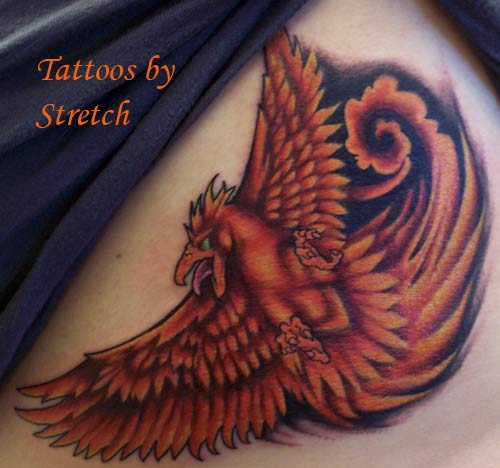 pheonix tattoo. Stretch - Phoenix Tattoo