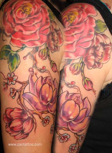 peony flower tattoo. Muriel - Floral Peonies