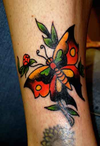 Small Butterfly Tattoo. Animal Butterfly tattoos