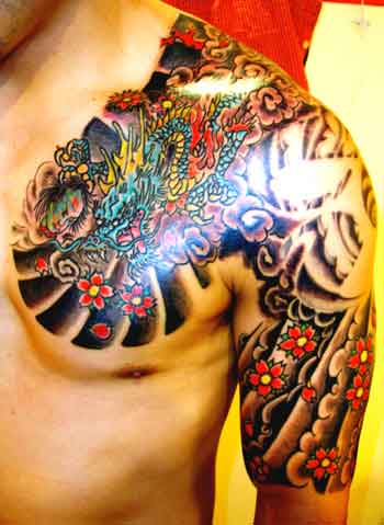 japanese style tattoos. Japanese style tattoo was