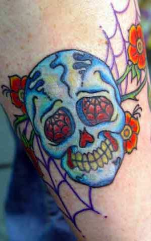 old school skull tattoo. Old School Tattoos,